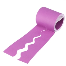 Fadeless Scalloped Card Border Roll - Violet - 57mm x 15m